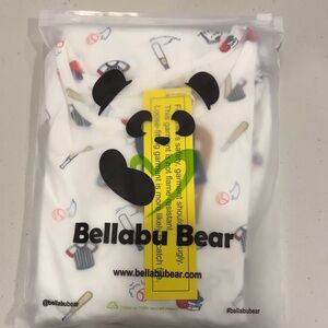 Bellabu Bear Kids Pajama Set - White